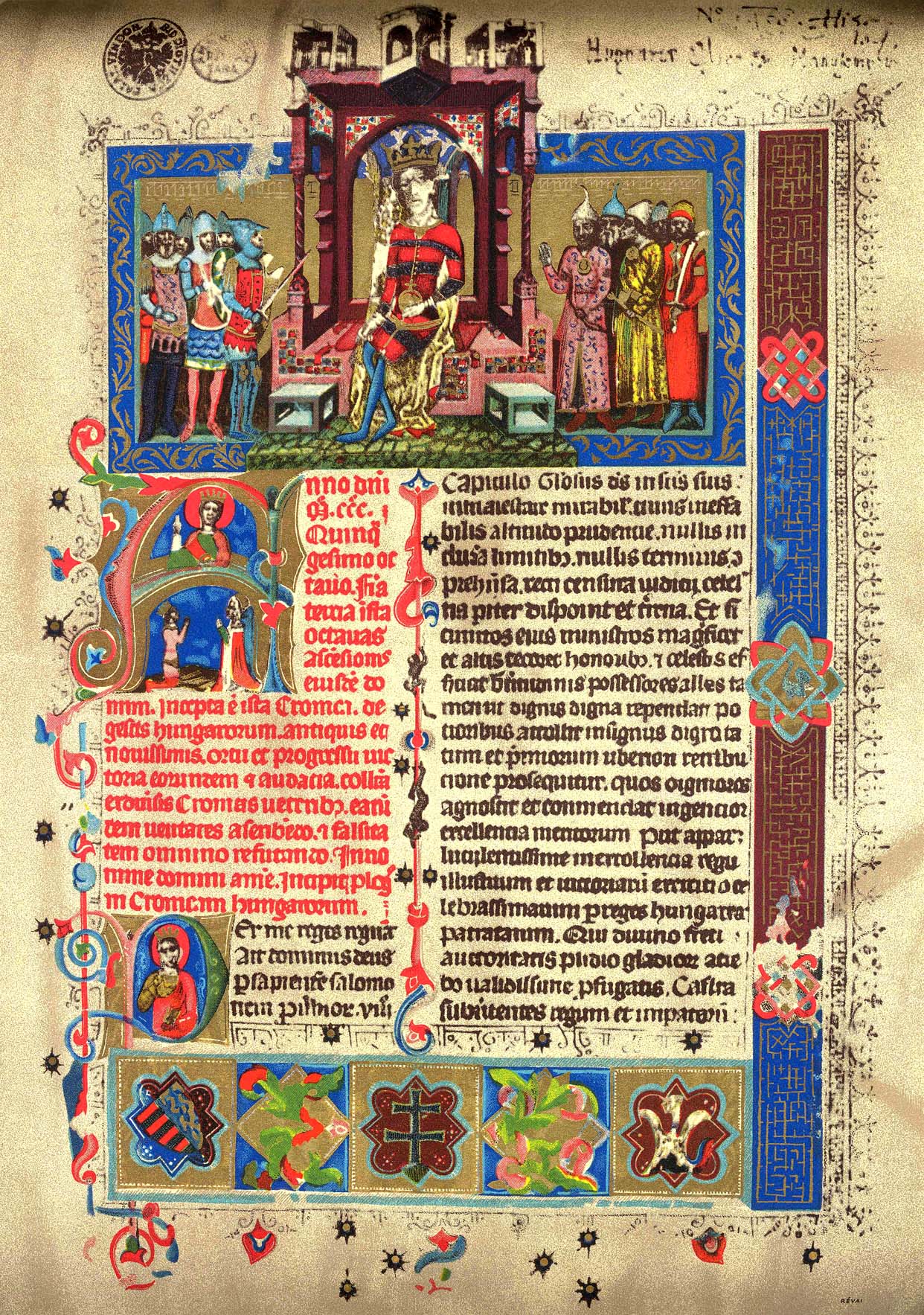 KÉPES KRÓNIKA (1358)